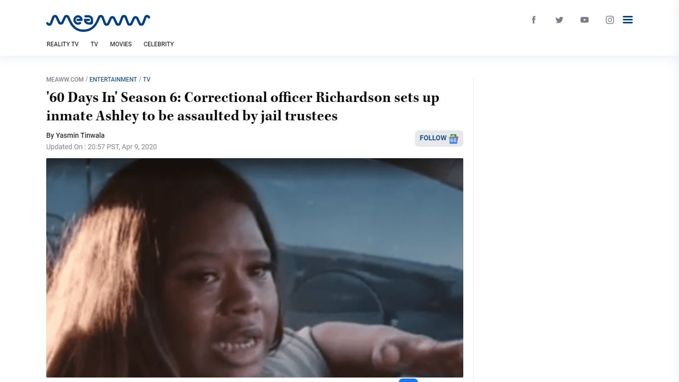 '60 Days In' Season 6: Correctional officer Richardson sets up inmate ...